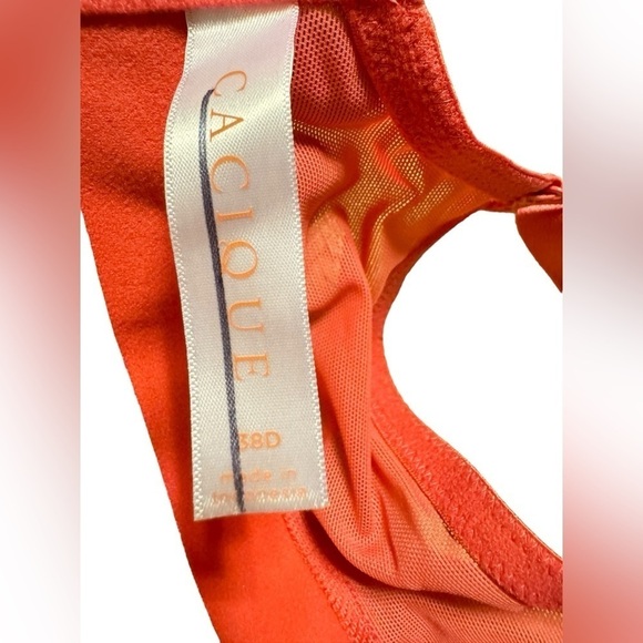 Cacique Boost Plunge Bra with Lace 38D - Picture 4 of 5